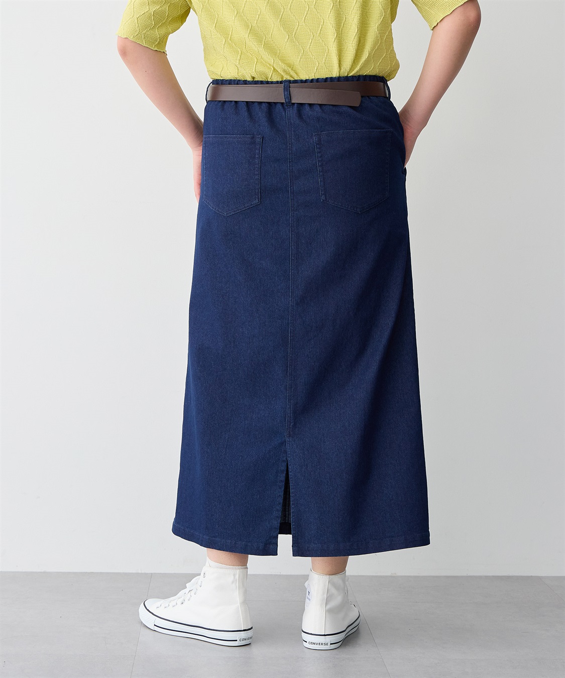 anyfee 【anyfee/プラスサイズ】デニムスカート_sub_19