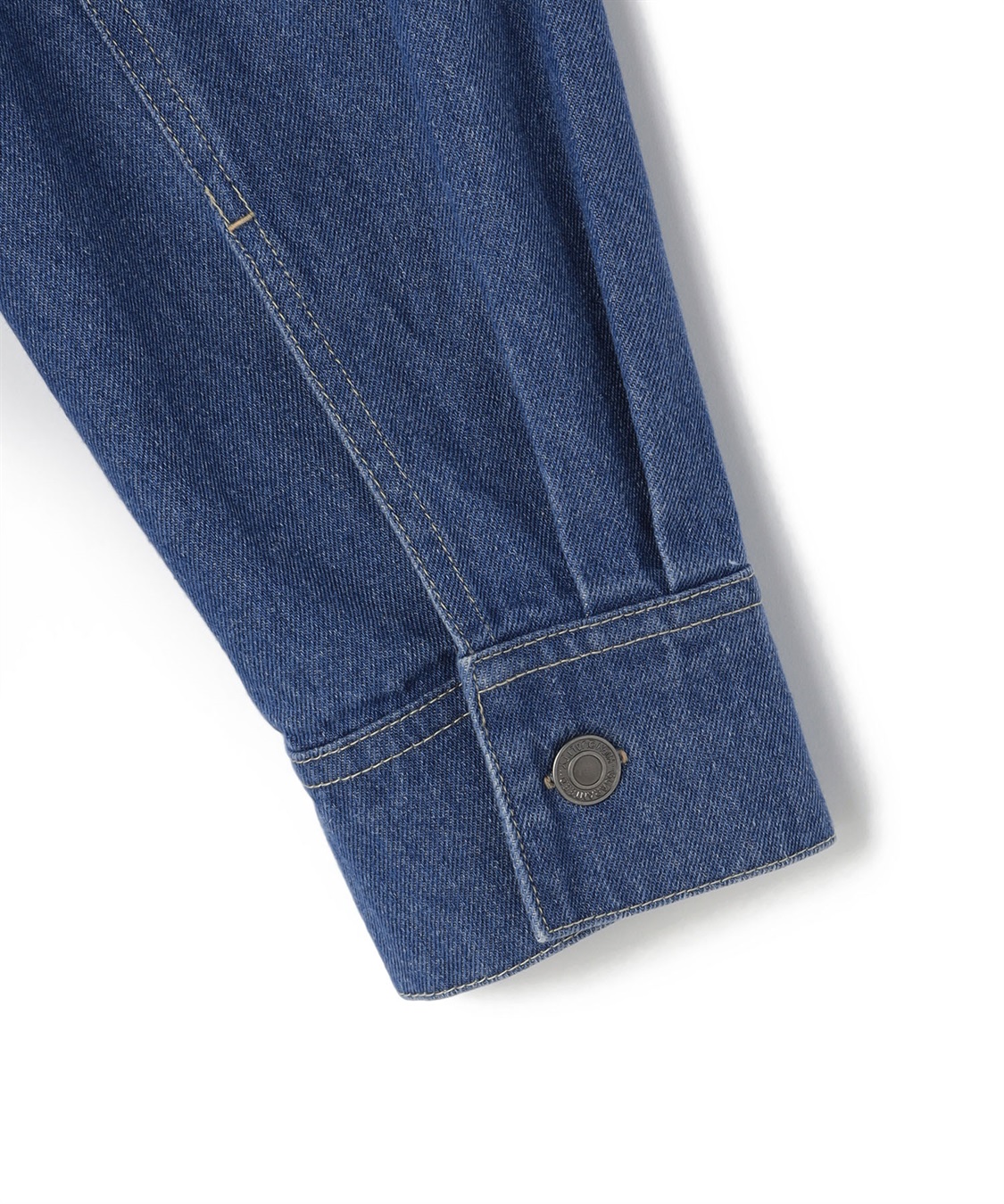 anyfee 【anyfee/プラスサイズ】ノーカラーデニムジャケット_sub_26