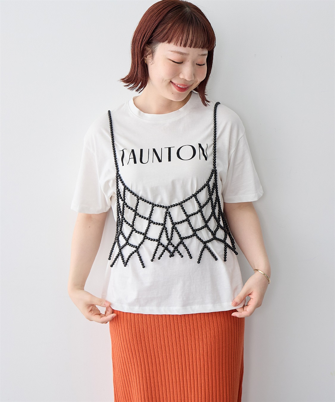 Life Style by cross marche 【anyfee/大きいサイズ】パールビスチェ《新色追加》_sub_2