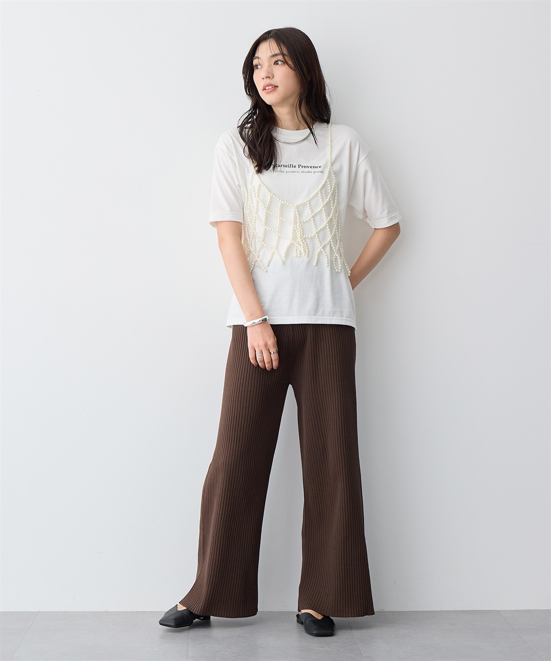 Life Style by cross marche 【anyfee/大きいサイズ】パールビスチェ《新色追加》_sub_5