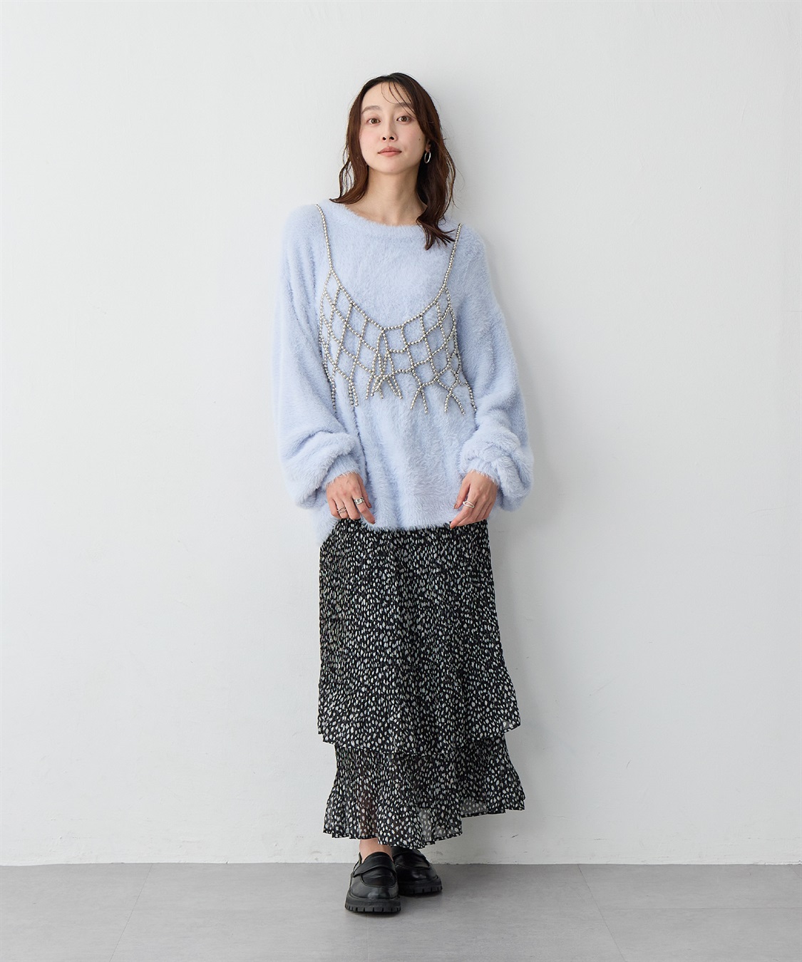 Life Style by cross marche 【anyfee/大きいサイズ】パールビスチェ《新色追加》_sub_12