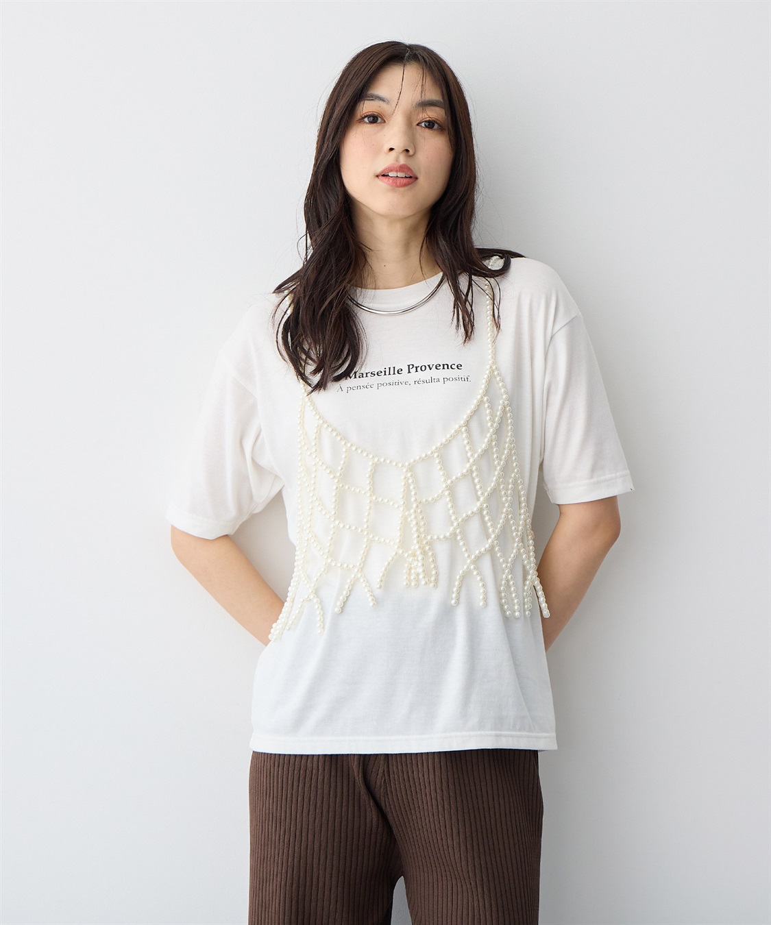 Life Style by cross marche 【anyfee/大きいサイズ】パールビスチェ《新色追加》_sub_17