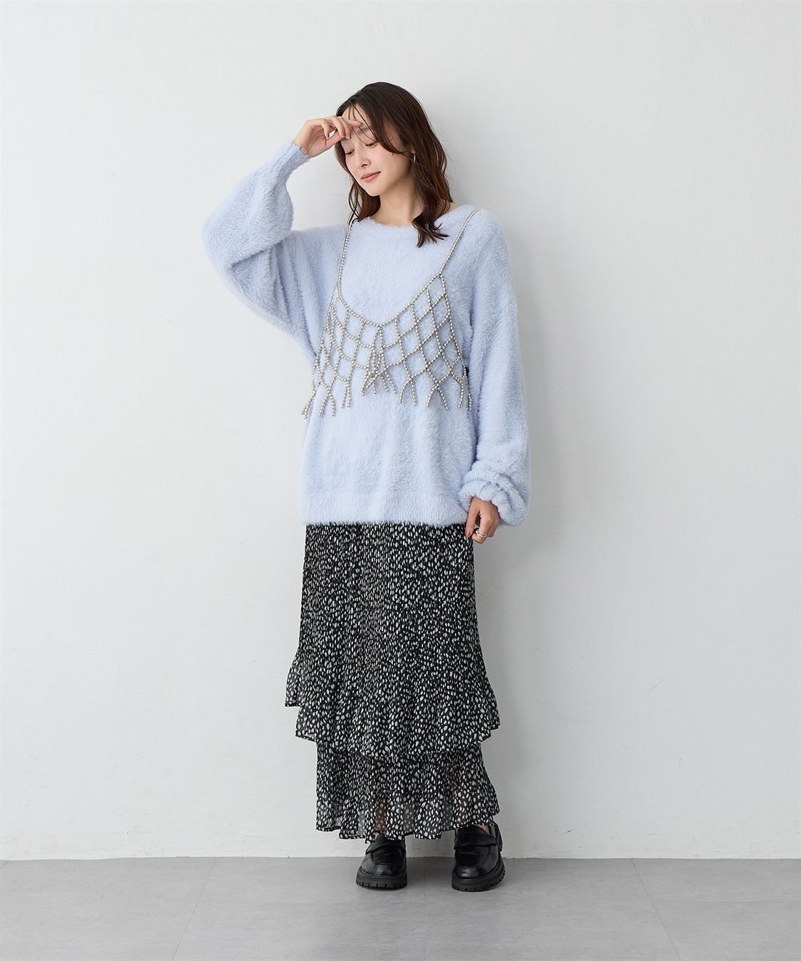 Life Style by cross marche 【anyfee/大きいサイズ】パールビスチェ《新色追加》_sub_20