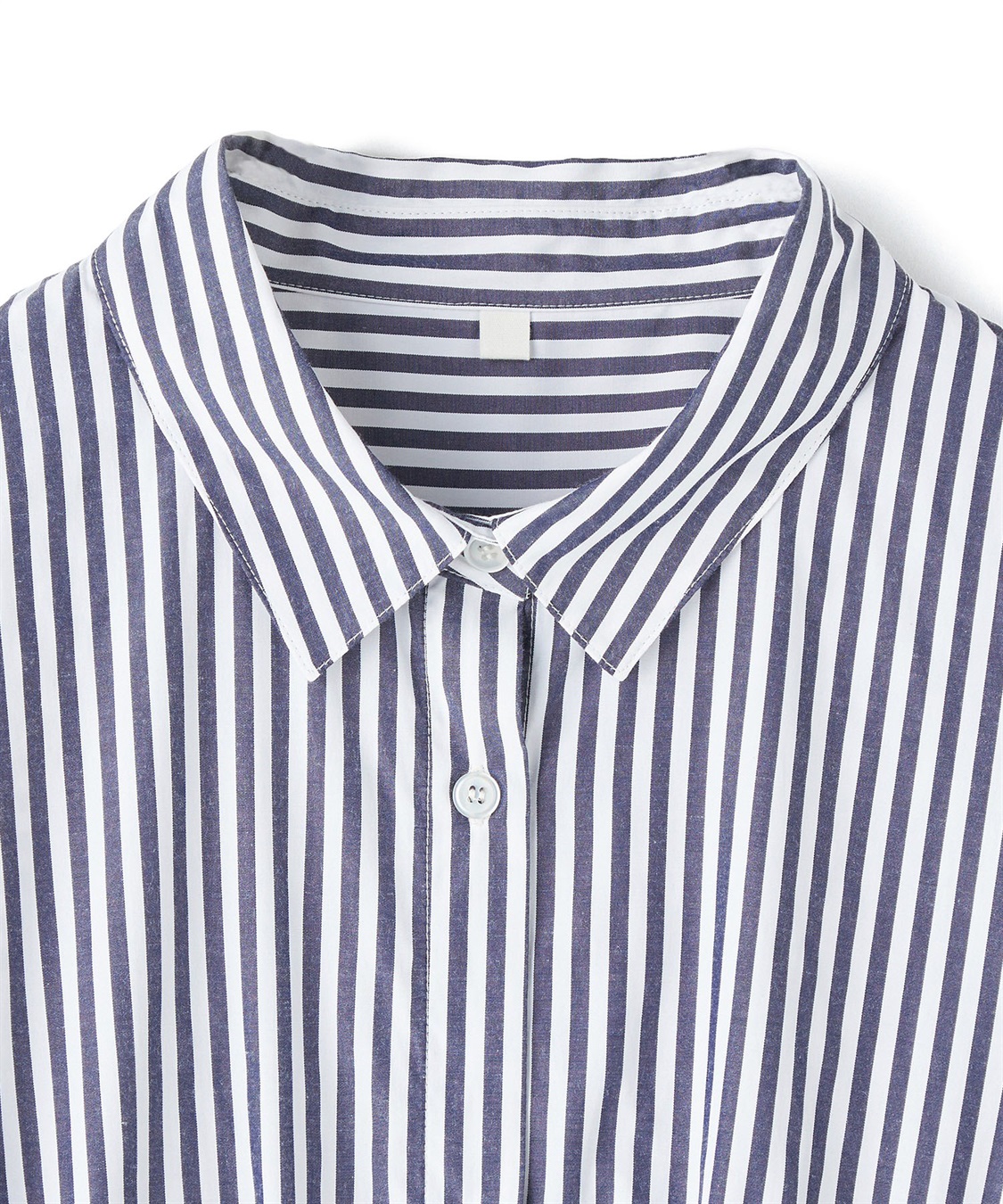 anyfee 【anyfee/プラスサイズ】ストライプ柄ドロストシャツワンピース_sub_22