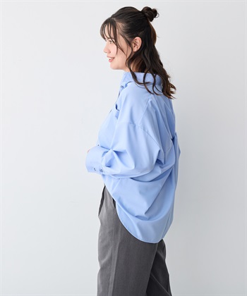 Life Style by cross marche 【anyfee/プラスサイズ】バックシャンツイストシャツ_subthumb_13