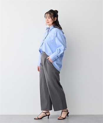 Life Style by cross marche 【anyfee/プラスサイズ】バックシャンツイストシャツ_subthumb_16