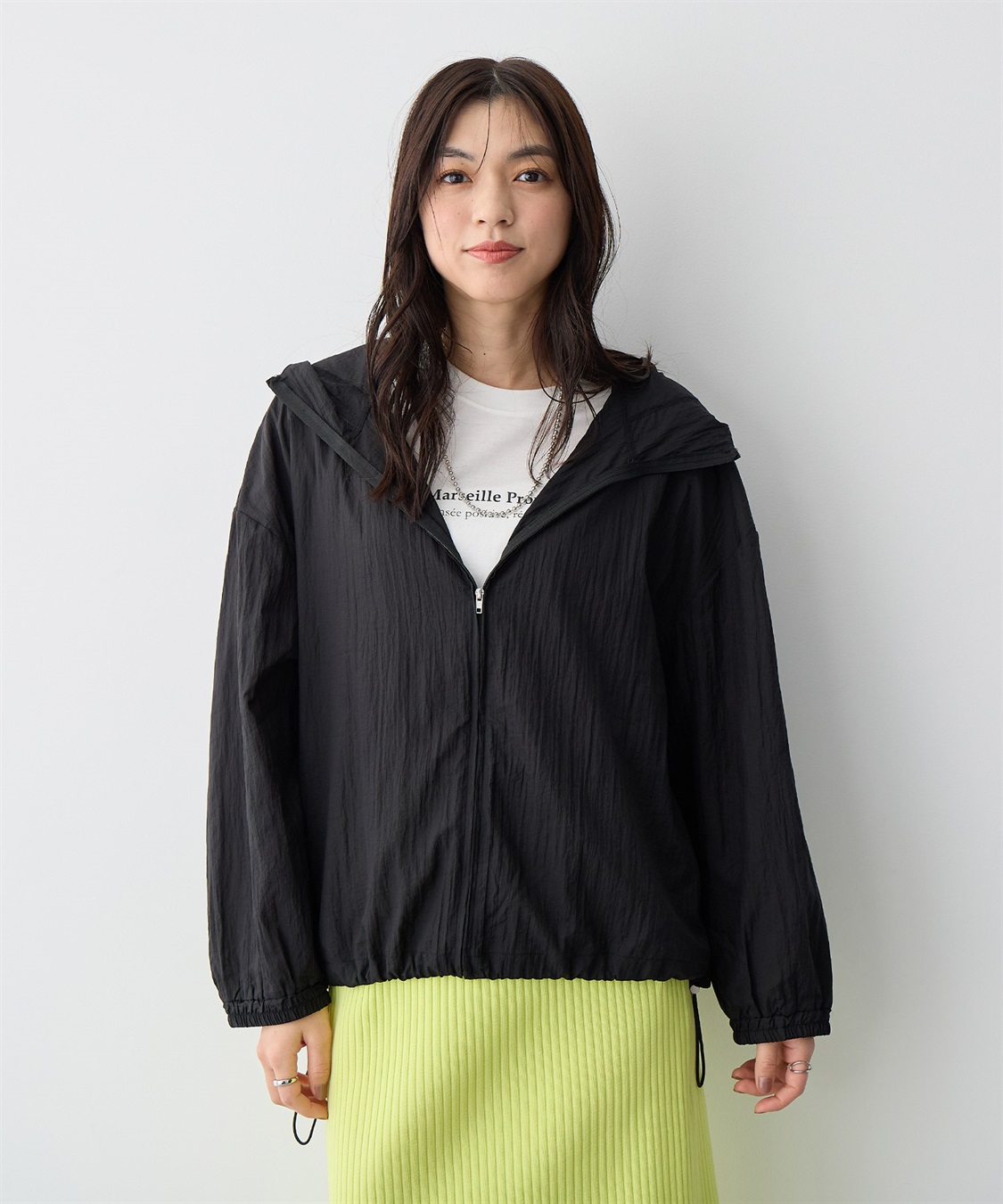 anyfee 【anyfee/プラスサイズ】シアーマウンテンパーカー_sub_2