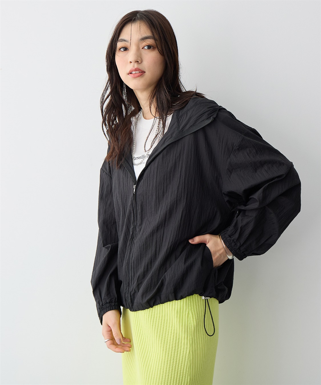 anyfee 【anyfee/プラスサイズ】シアーマウンテンパーカー_sub_4