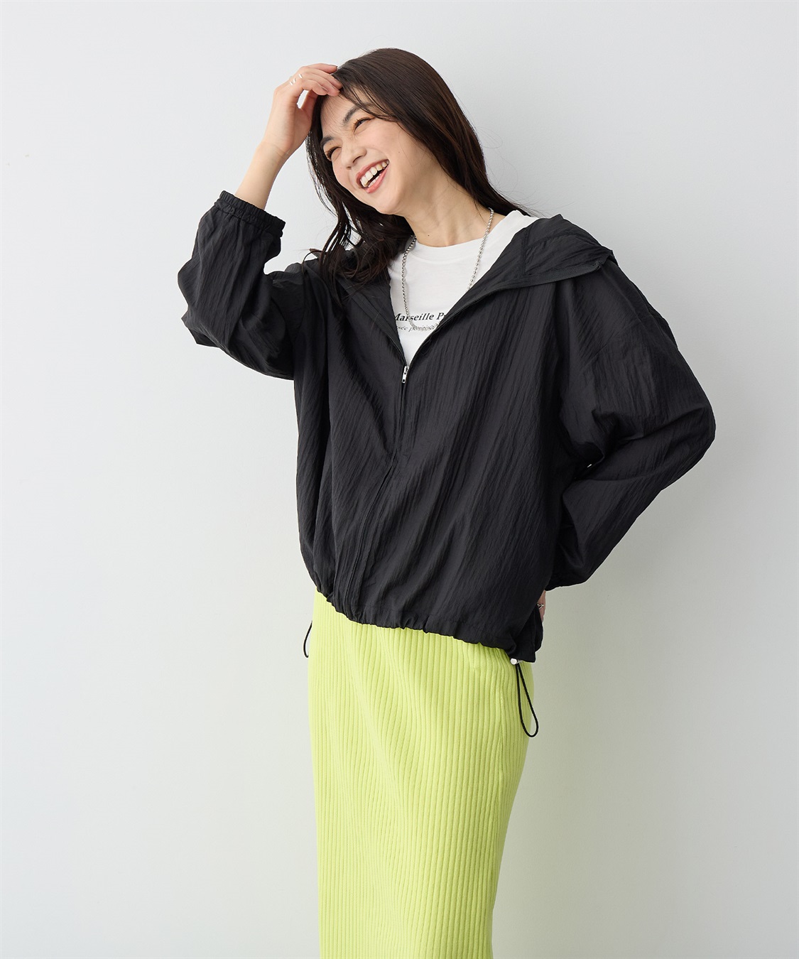 anyfee 【anyfee/プラスサイズ】シアーマウンテンパーカー_sub_7