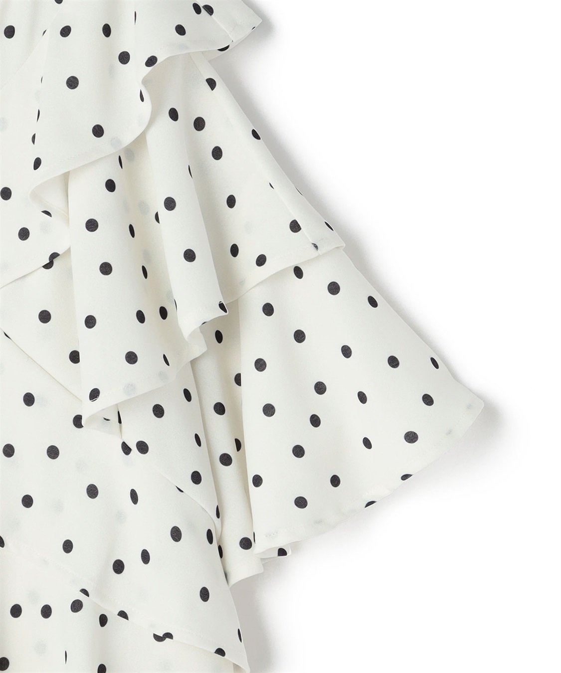 anyfee 【anyfee/プラスサイズ】フレアスリーブフリルデザインブラウス_sub_27