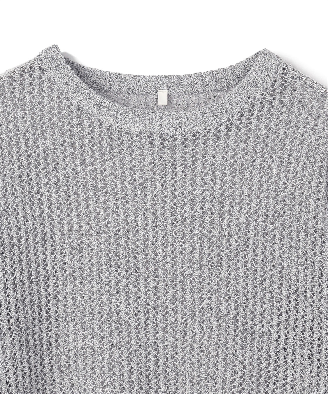 anyfee 【anyfee/プラスサイズ】ブークレヤーン透かし編みルーズニット_sub_26