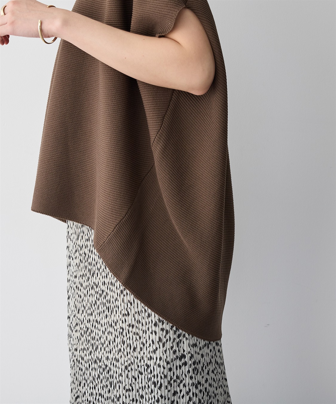 anyfee 【anyfee/プラスサイズ】深Vネックコクーンニット_sub_15