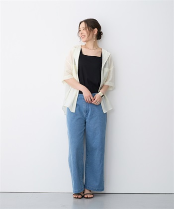 Life Style by cross marche 【anyfee/プラスサイズ】美脚シルエットストレートデニムパンツ_subthumb_14