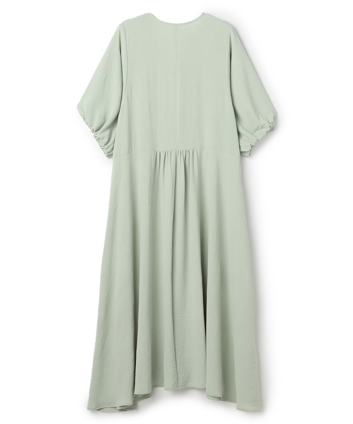 anyfee 【anyfee/プラスサイズ】エアリーシーウエストドロストギャザーワンピース_sub_23