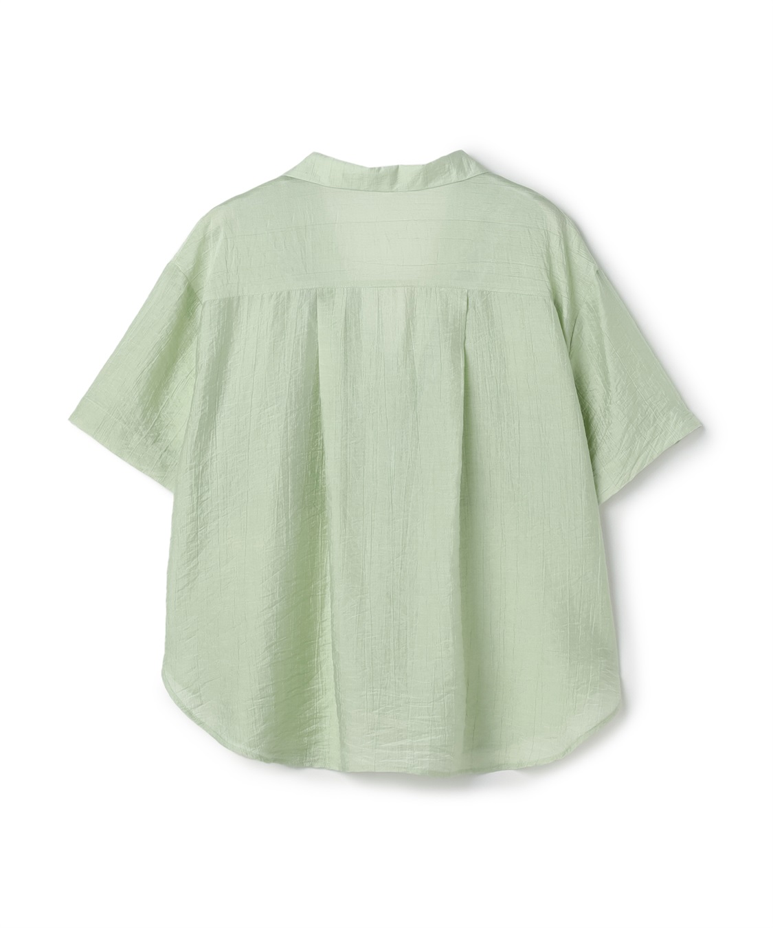 anyfee 【anyfee/プラスサイズ】シアー開襟シャツ_sub_25