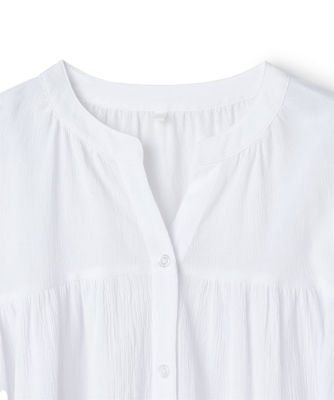 anyfee 【anyfee/プラスサイズ】リンクルギャザーフレアブラウス_sub_26