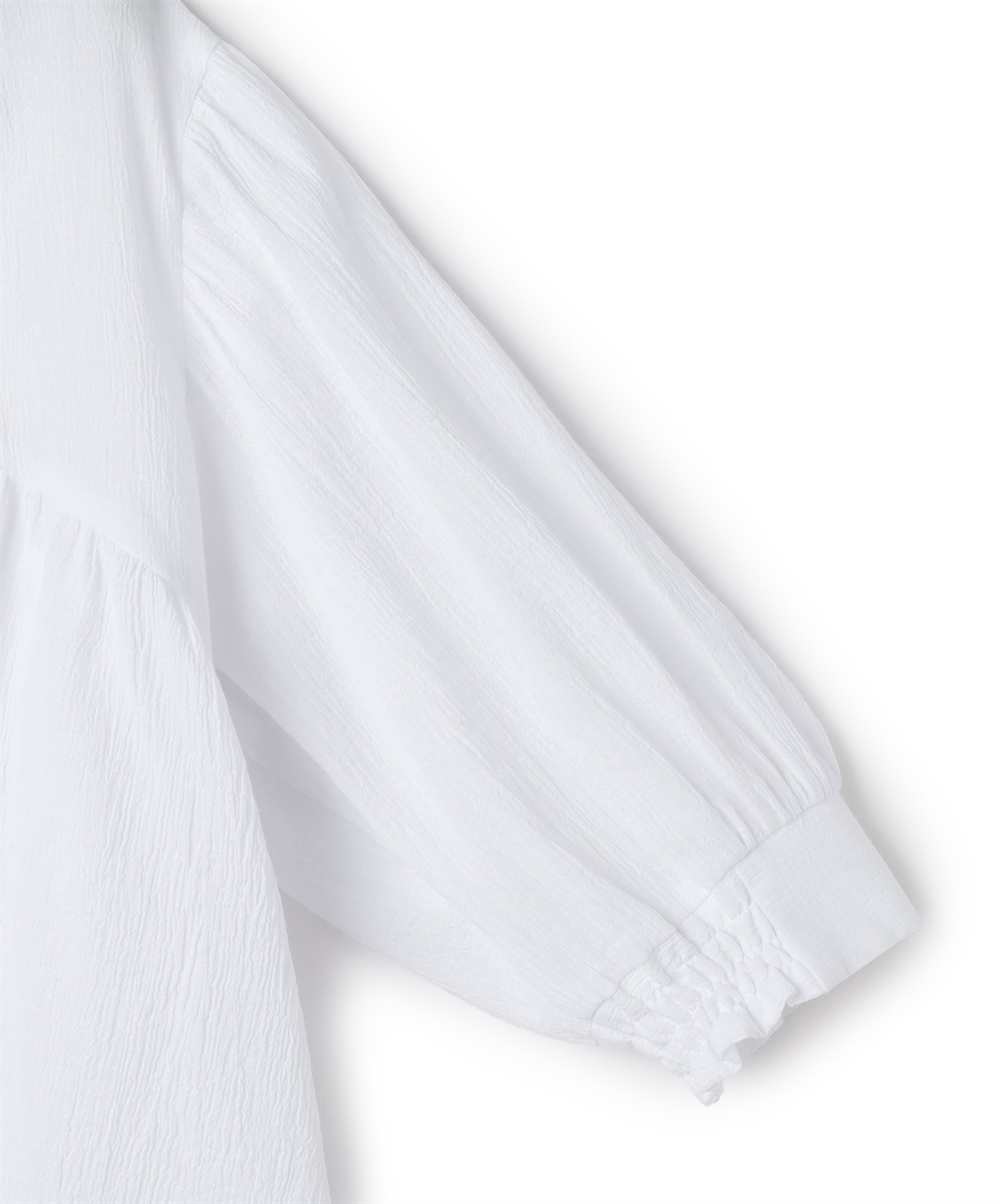 anyfee 【anyfee/プラスサイズ】リンクルギャザーフレアブラウス_sub_27