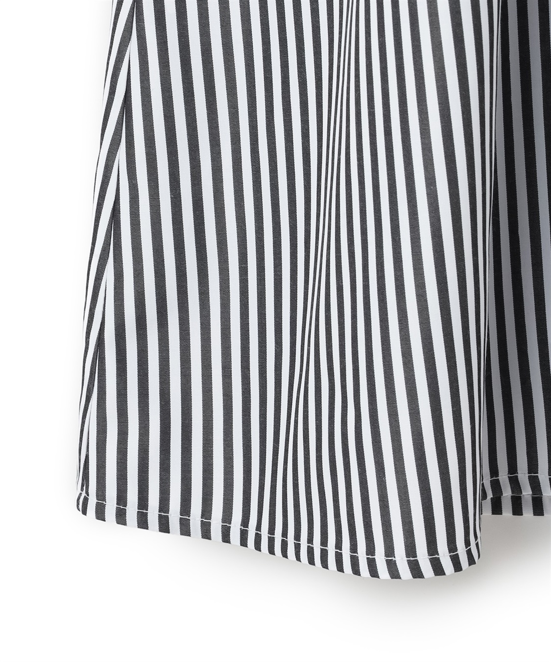 anyfee 【anyfee/プラスサイズ】ストライプ柄ドロストシャツ半袖ワンピース_sub_27