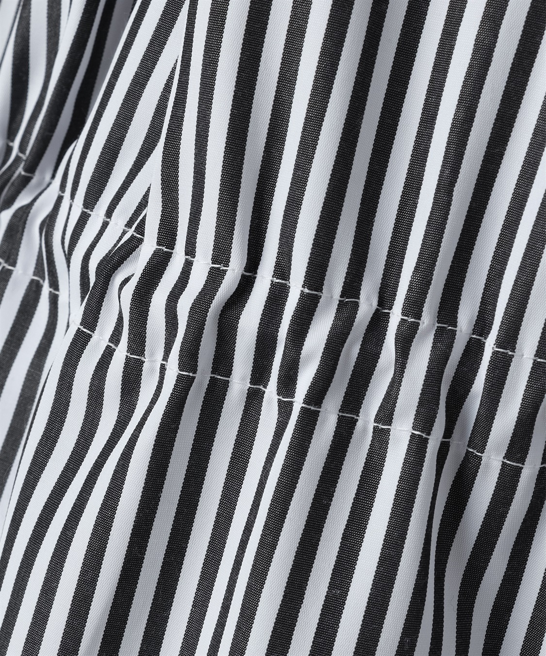 anyfee 【anyfee/プラスサイズ】ストライプ柄ドロストシャツ半袖ワンピース_sub_29