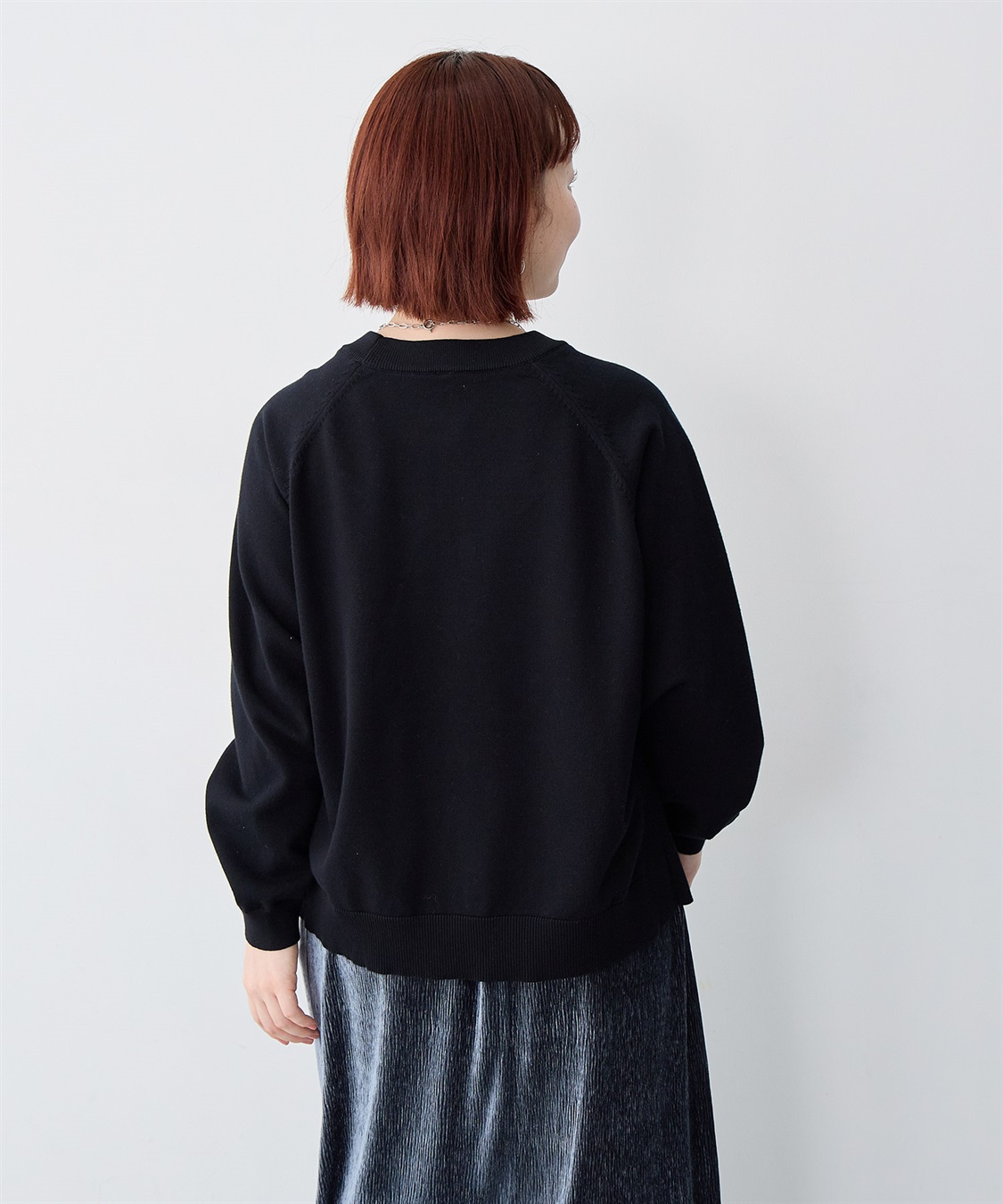anyfee 【anyfee/大きいサイズ】スウェットライクニットプルオーバー_sub_16