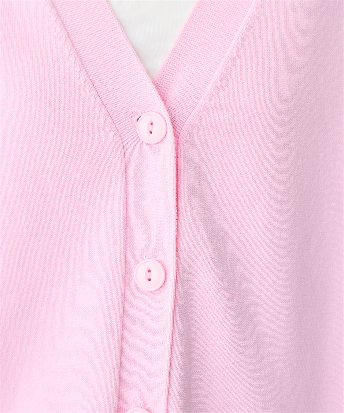 anyfee 【anyfee/大きいサイズ】スウェットライクVネックニットカーディガン_sub_14