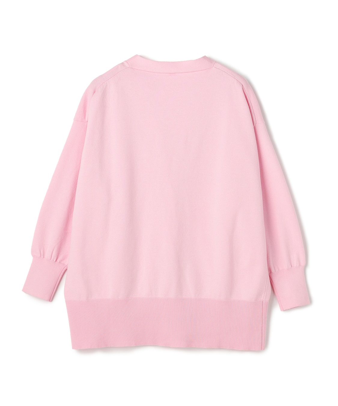 anyfee 【anyfee/大きいサイズ】スウェットライクVネックニットカーディガン_sub_25