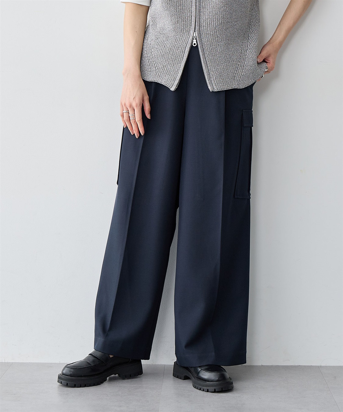 Life Style by cross marche 【anyfee/大きいサイズ】ツイルカーゴパンツ_sub_11