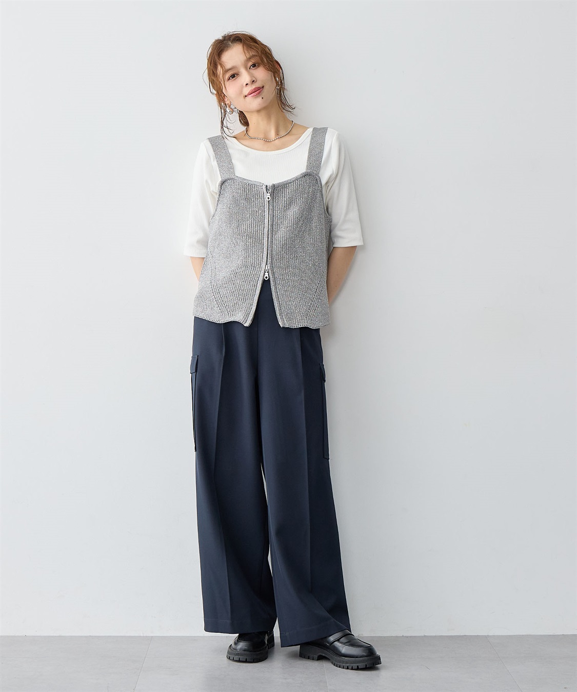 Life Style by cross marche 【anyfee/大きいサイズ】ツイルカーゴパンツ_sub_14