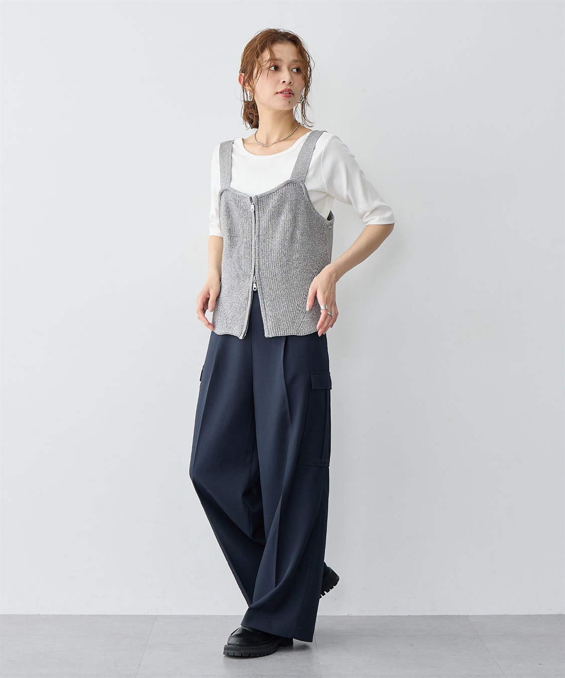 Life Style by cross marche 【anyfee/大きいサイズ】ツイルカーゴパンツ_sub_17