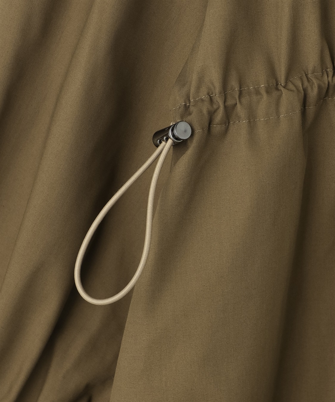 anyfee 【anyfee/大きいサイズ】ウエストドロストブロードシャツワンピース_sub_27