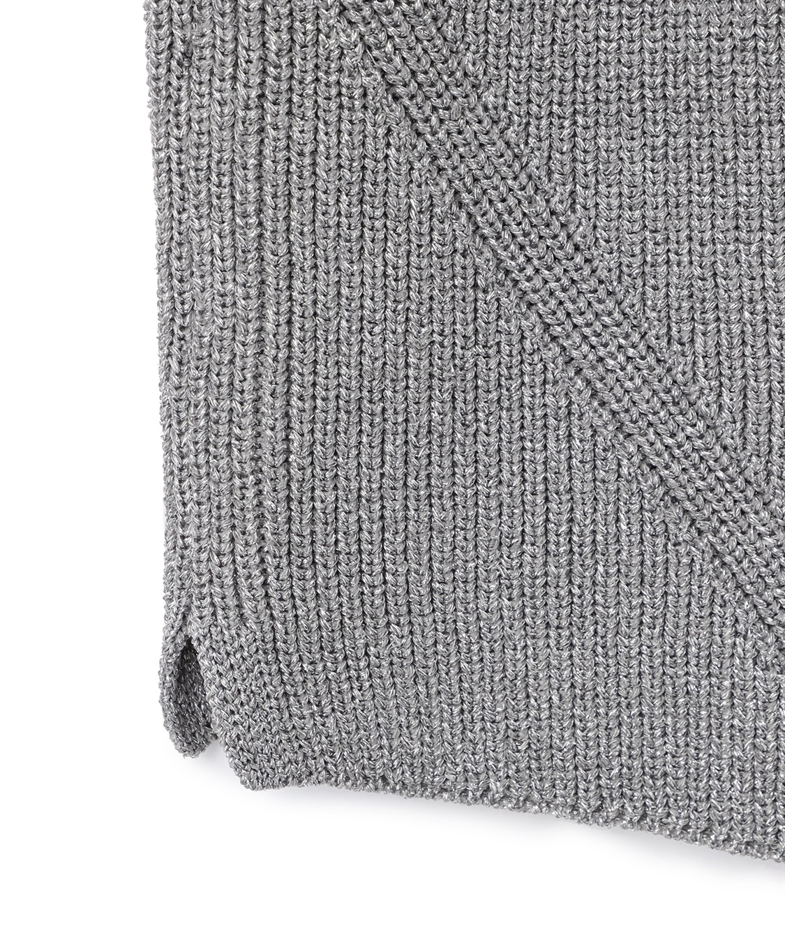 Life Style by cross marche 【anyfee/大きいサイズ】フロントWジップラメニットビスチェ_sub_28