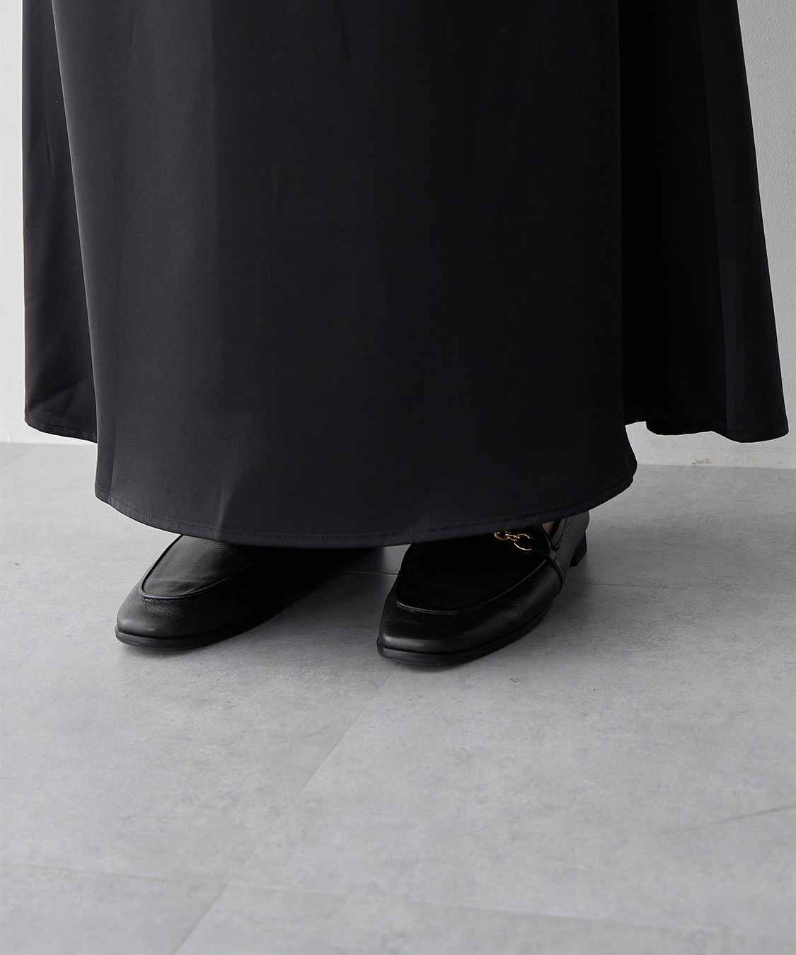 anyfee 【anyfee/大きいサイズ】サテンマーメイドナロースカート_sub_17