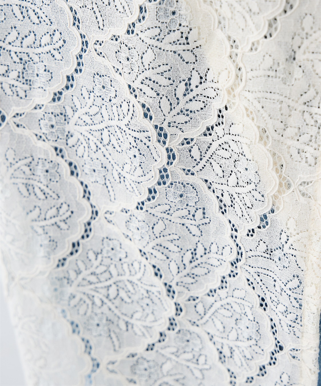 anyfee 【anyfee/大きいサイズ】総レースラップスカート_sub_12