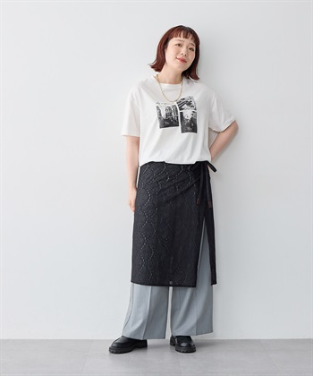 Life Style by cross marche 【anyfee/大きいサイズ】総レースラップスカート_subthumb_19