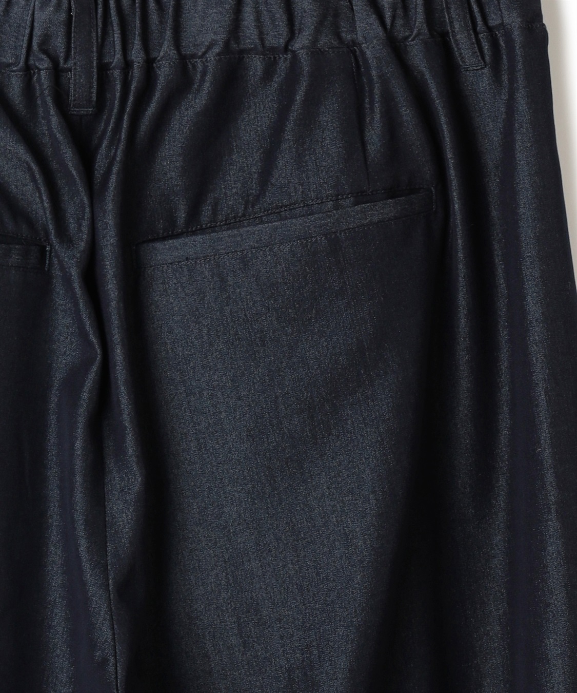 Life Style by cross marche 【anyfee/大きいサイズ】デニムライクタック入りイージーワイドパンツ《低身長サイズ有》_sub_27