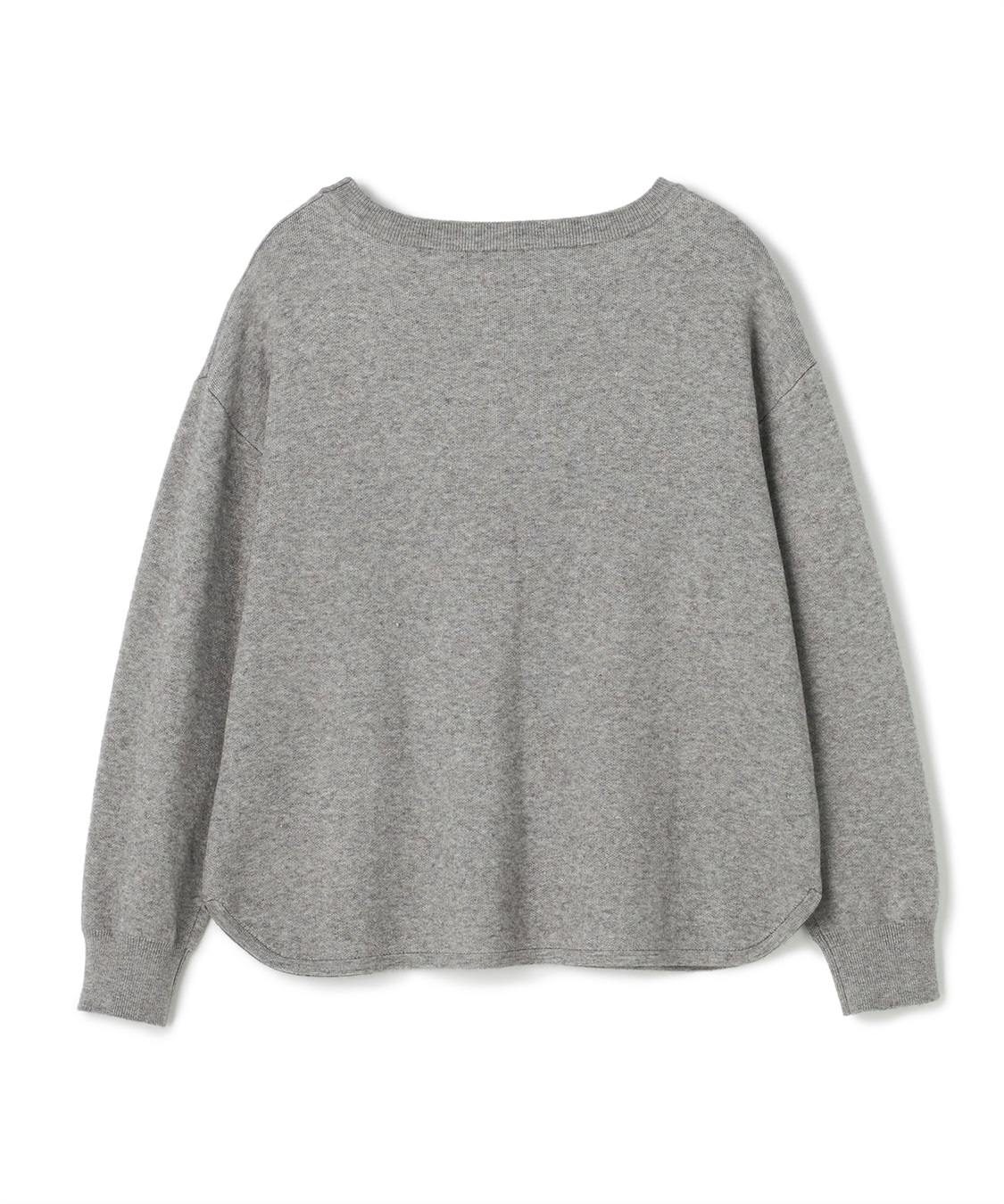 Life Style by cross marche 【anyfee/大きいサイズ】裾ラウンドもっちりカラーニット_sub_6