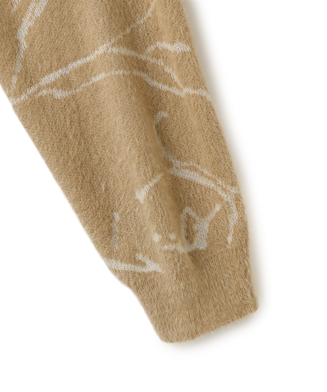 Life Style by cross marche 【anyfee/大きいサイズ】ニュアンス柄ショートフェザーニット(2025AW)_sub_26