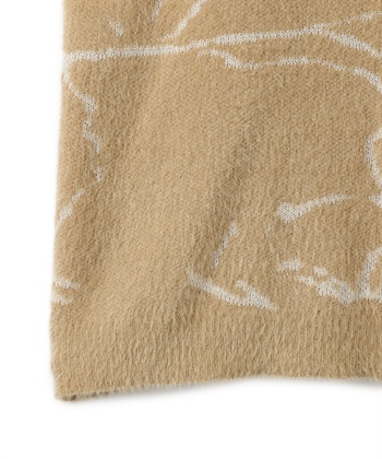 Life Style by cross marche 【anyfee/大きいサイズ】ニュアンス柄ショートフェザーニット(2025AW)_subthumb_27