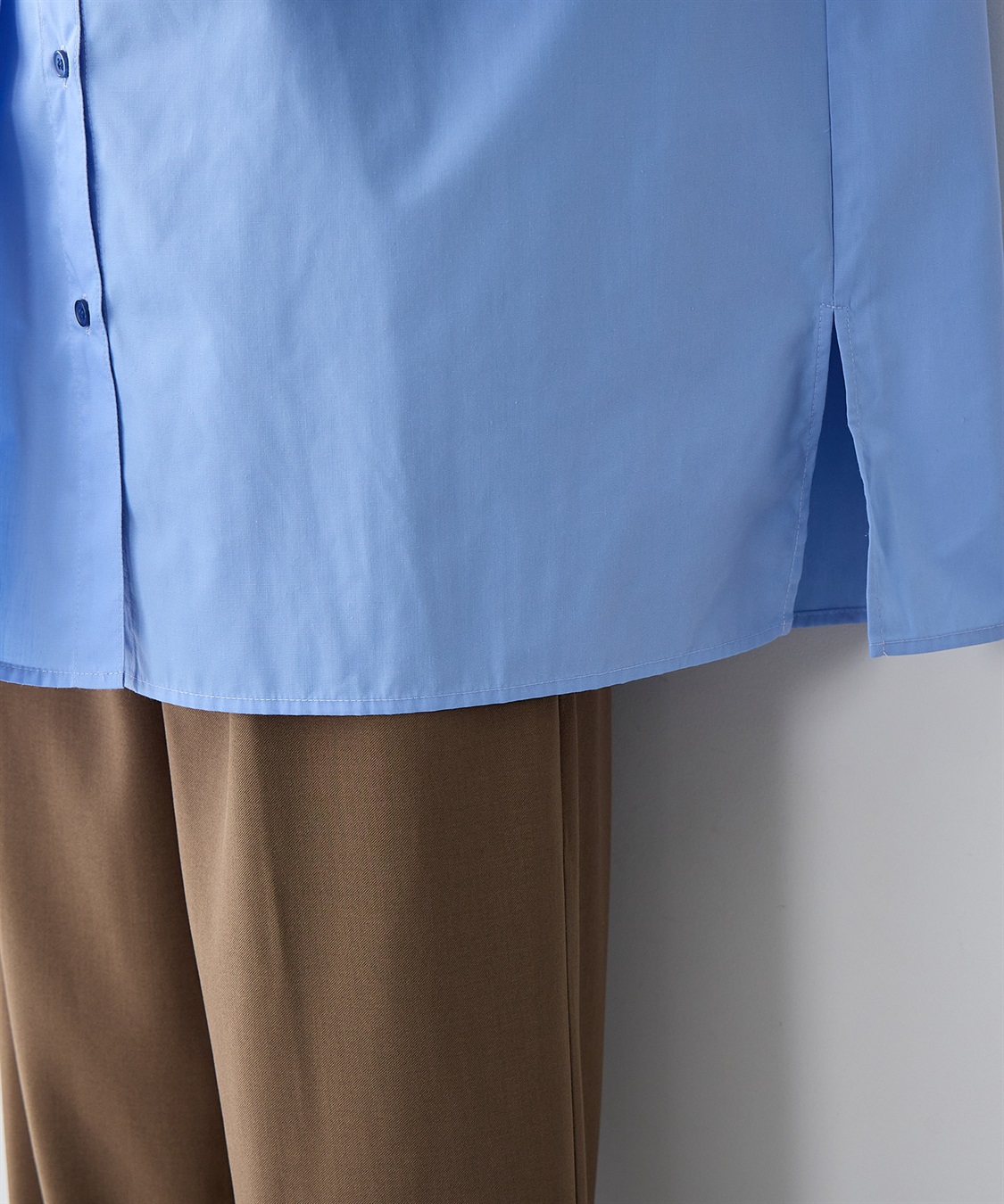 anyfee 【anyfee/大きいサイズ】2way衿付きBIGボウタイシャツ_sub_12