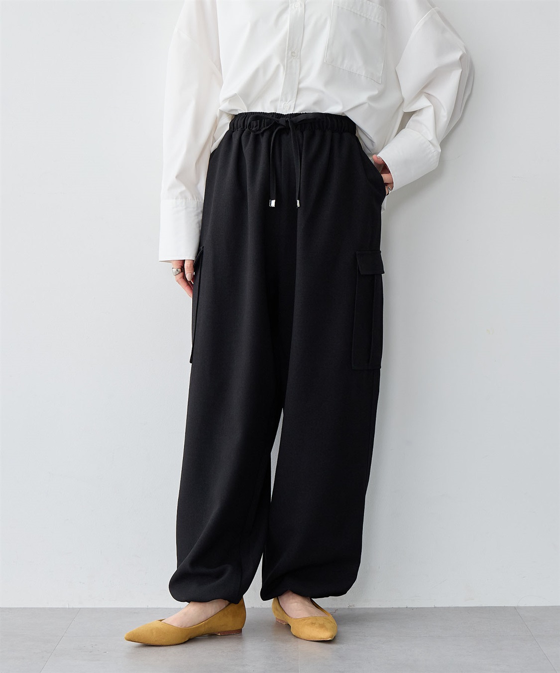 anyfee 【anyfee/大きいサイズ】パラシュートカーゴパンツ_sub_1