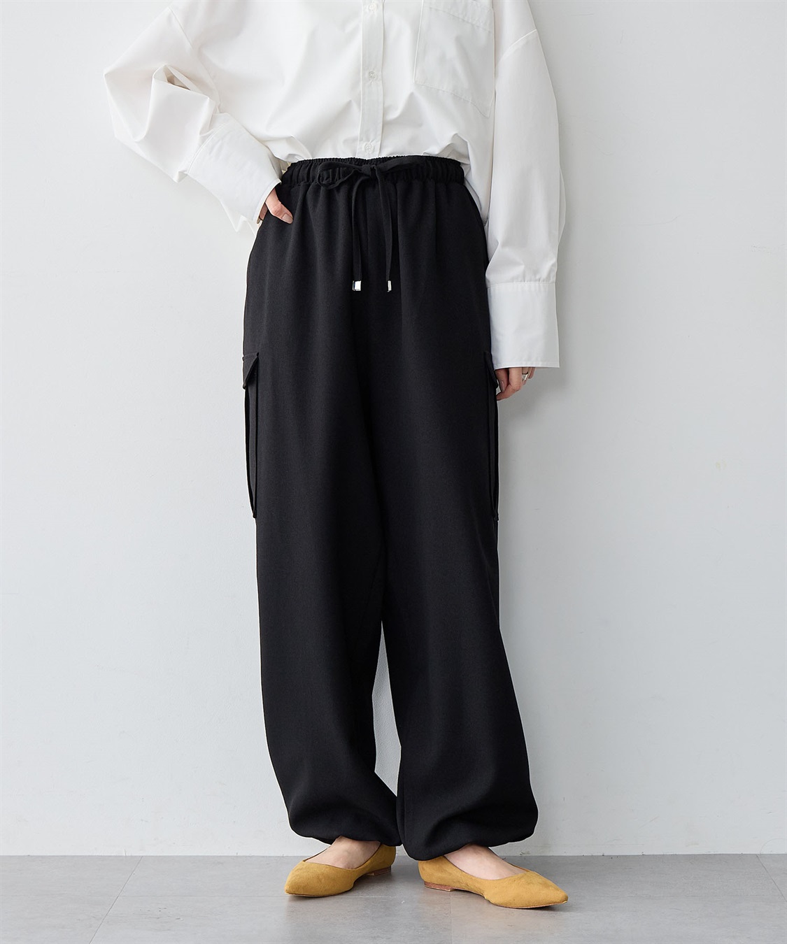 anyfee 【anyfee/大きいサイズ】パラシュートカーゴパンツ_sub_7