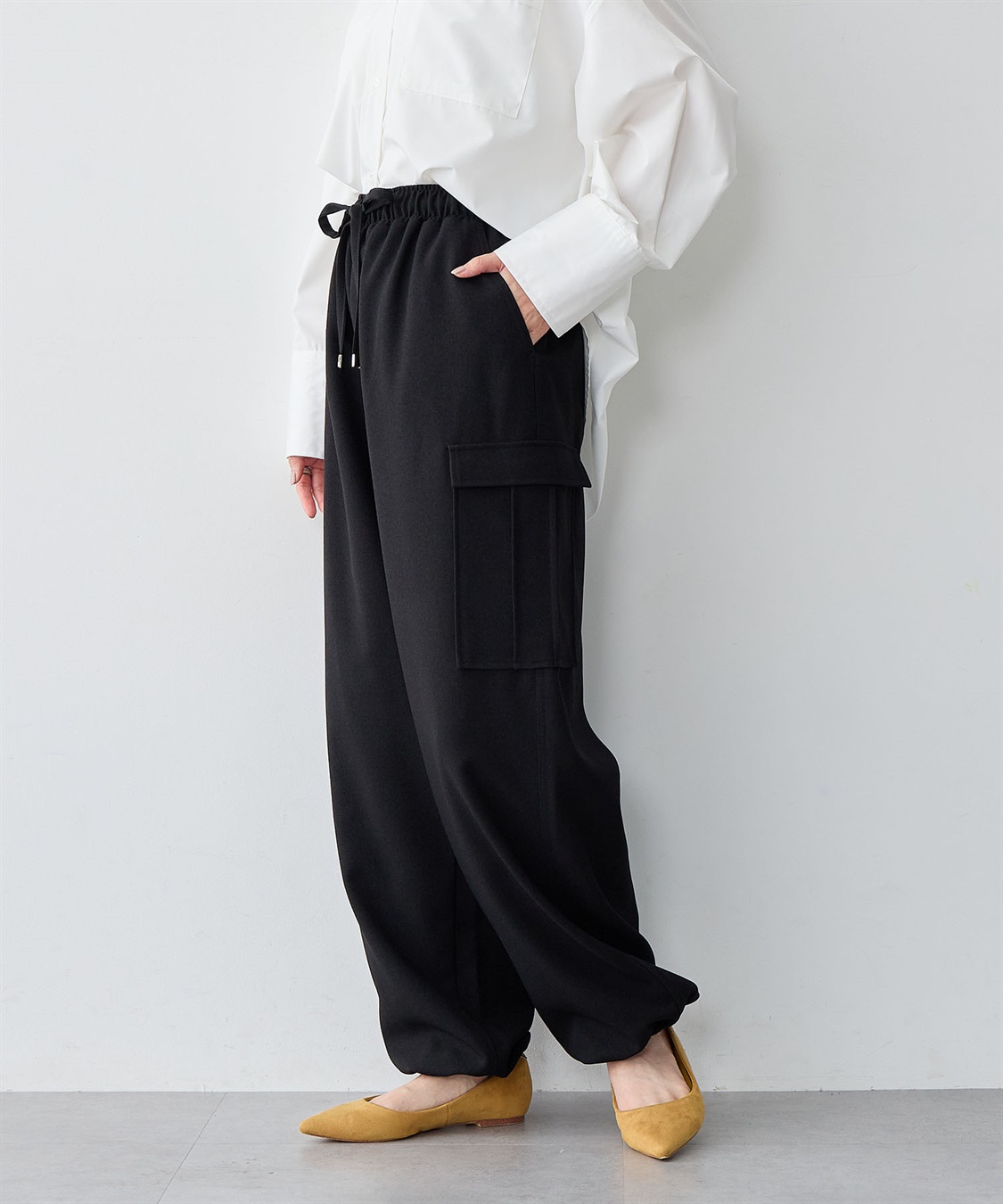 anyfee 【anyfee/大きいサイズ】パラシュートカーゴパンツ_sub_10