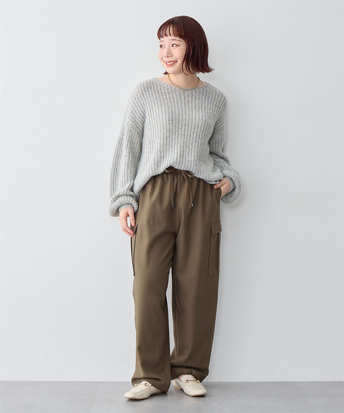 anyfee 【anyfee/大きいサイズ】パラシュートカーゴパンツ_sub_14