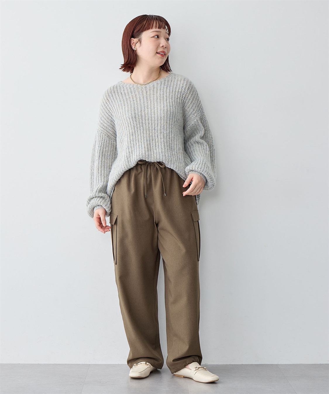 anyfee 【anyfee/大きいサイズ】パラシュートカーゴパンツ_sub_16