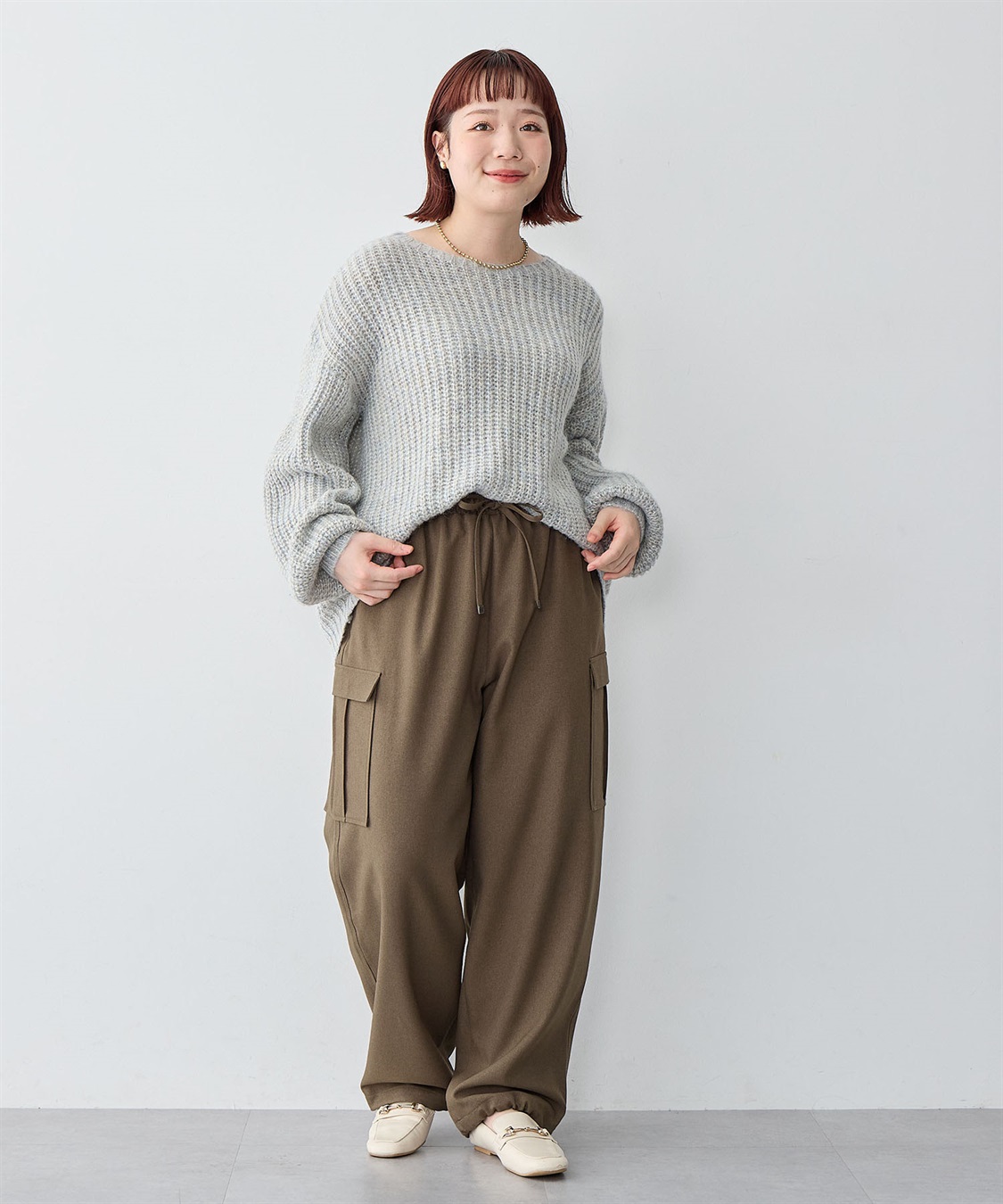 anyfee 【anyfee/大きいサイズ】パラシュートカーゴパンツ_sub_17