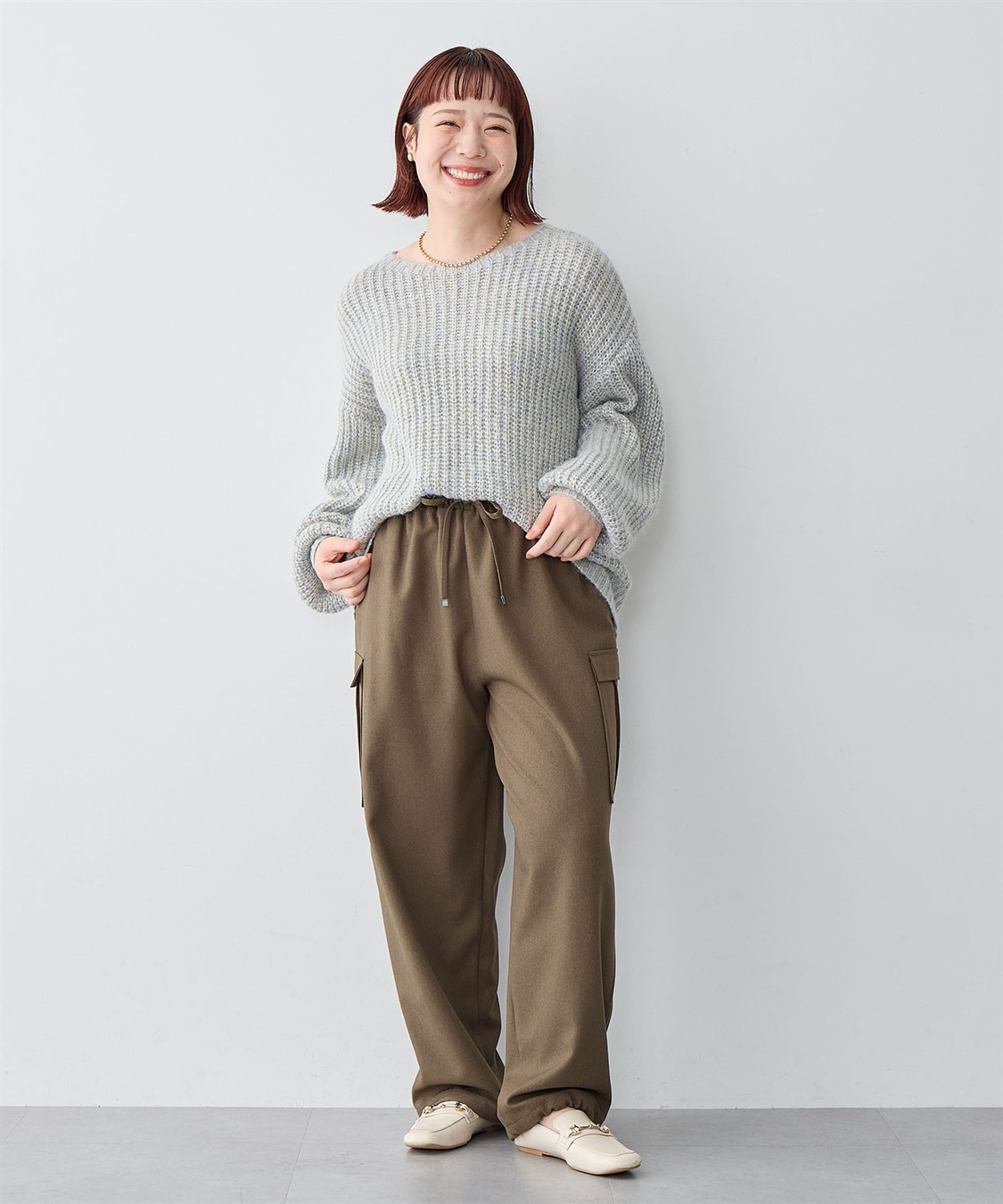 anyfee 【anyfee/大きいサイズ】パラシュートカーゴパンツ_sub_18