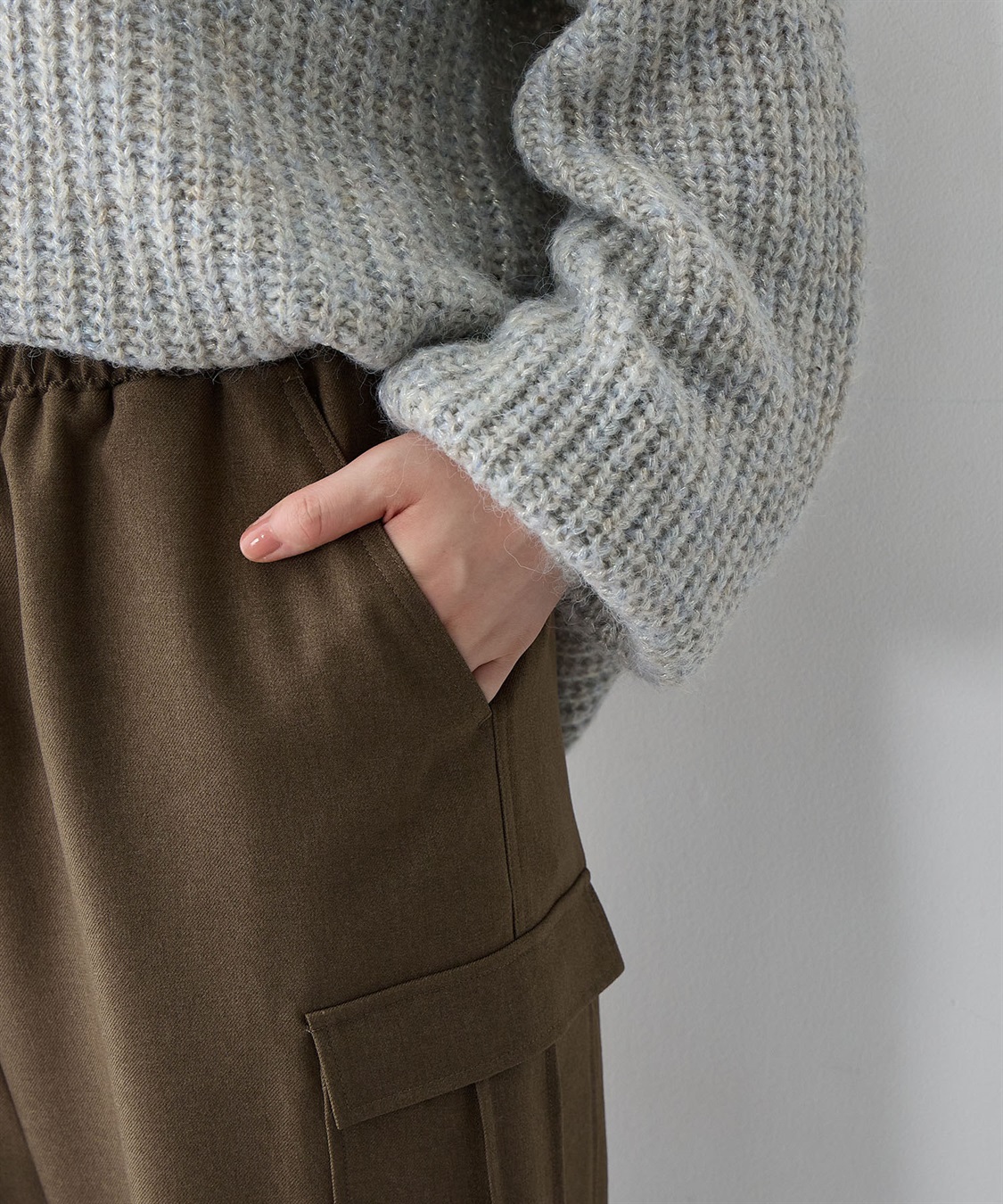 anyfee 【anyfee/大きいサイズ】パラシュートカーゴパンツ_sub_21