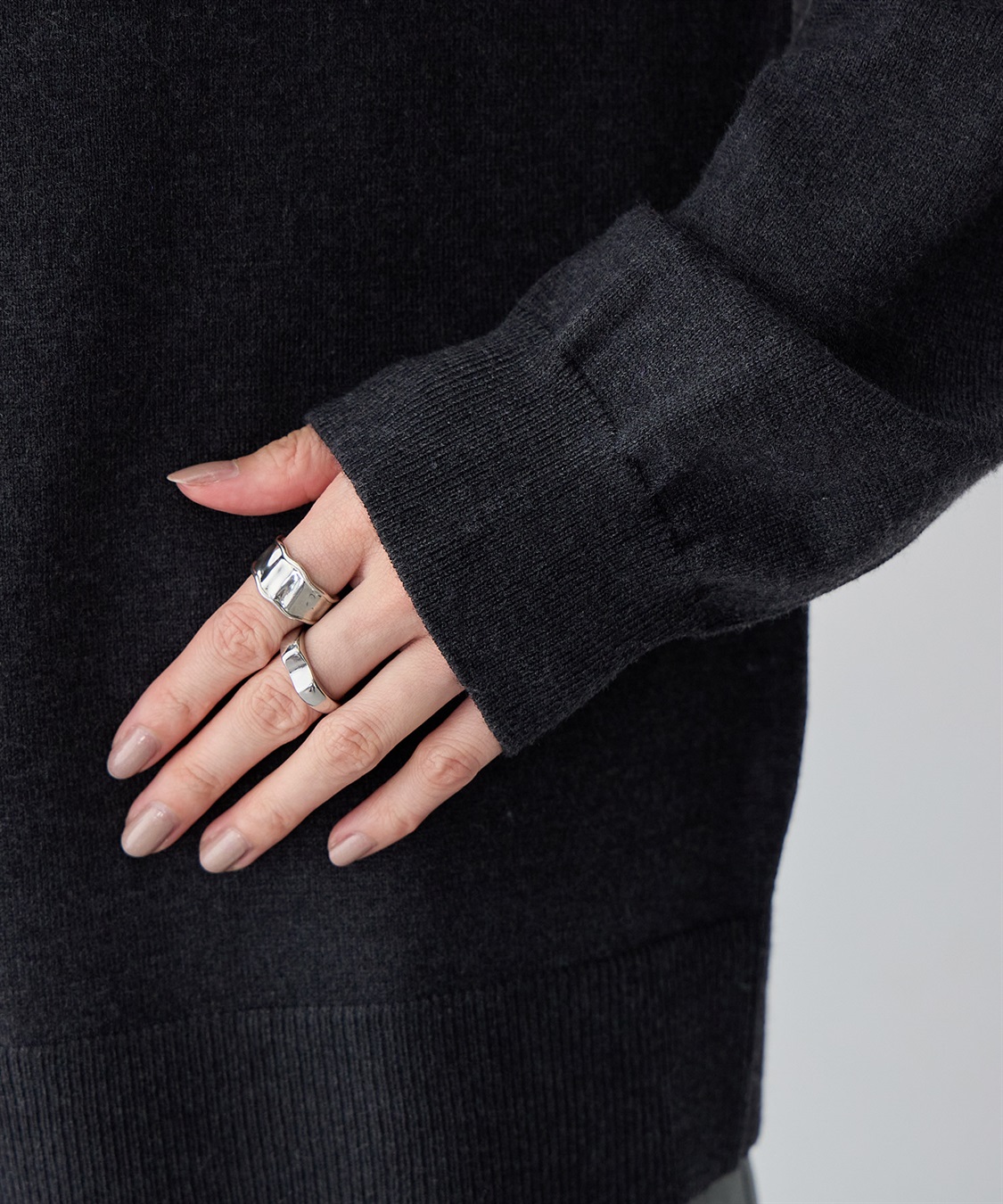 anyfee 【anyfee/大きいサイズ】衿付きポロカーディガン◆新色追加◆_sub_15