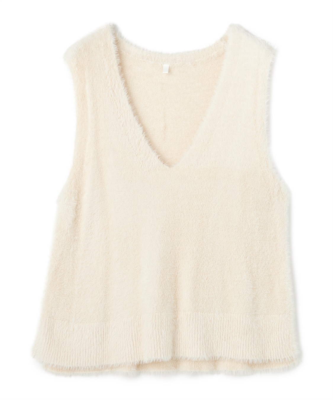 anyfee 【anyfee/大きいサイズ】ふわふわフェザーニットベスト_sub_2