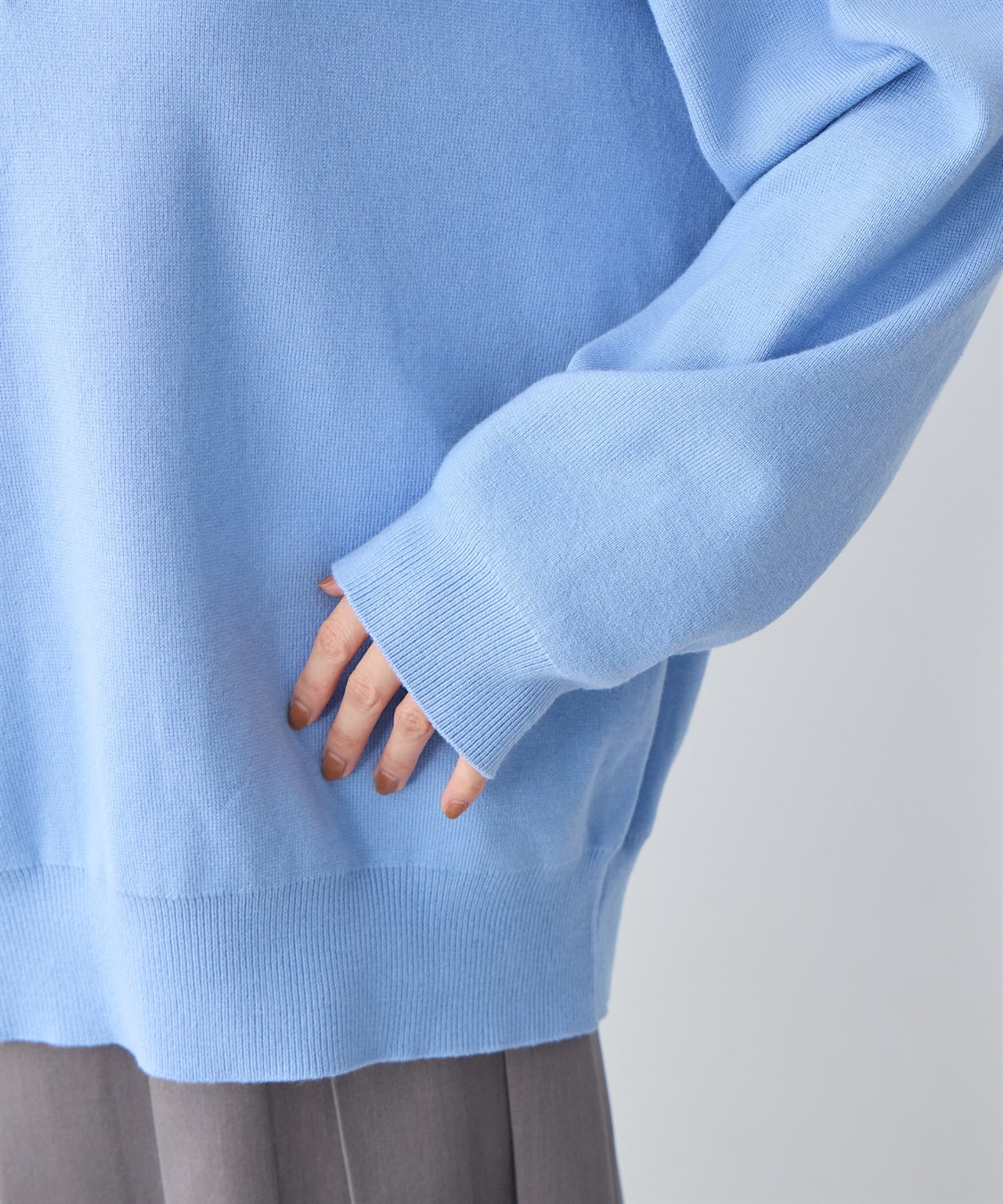 anyfee 【anyfee/大きいサイズ】ポロスキッパーニットプルオーバー《セットアップ対応》_sub_14